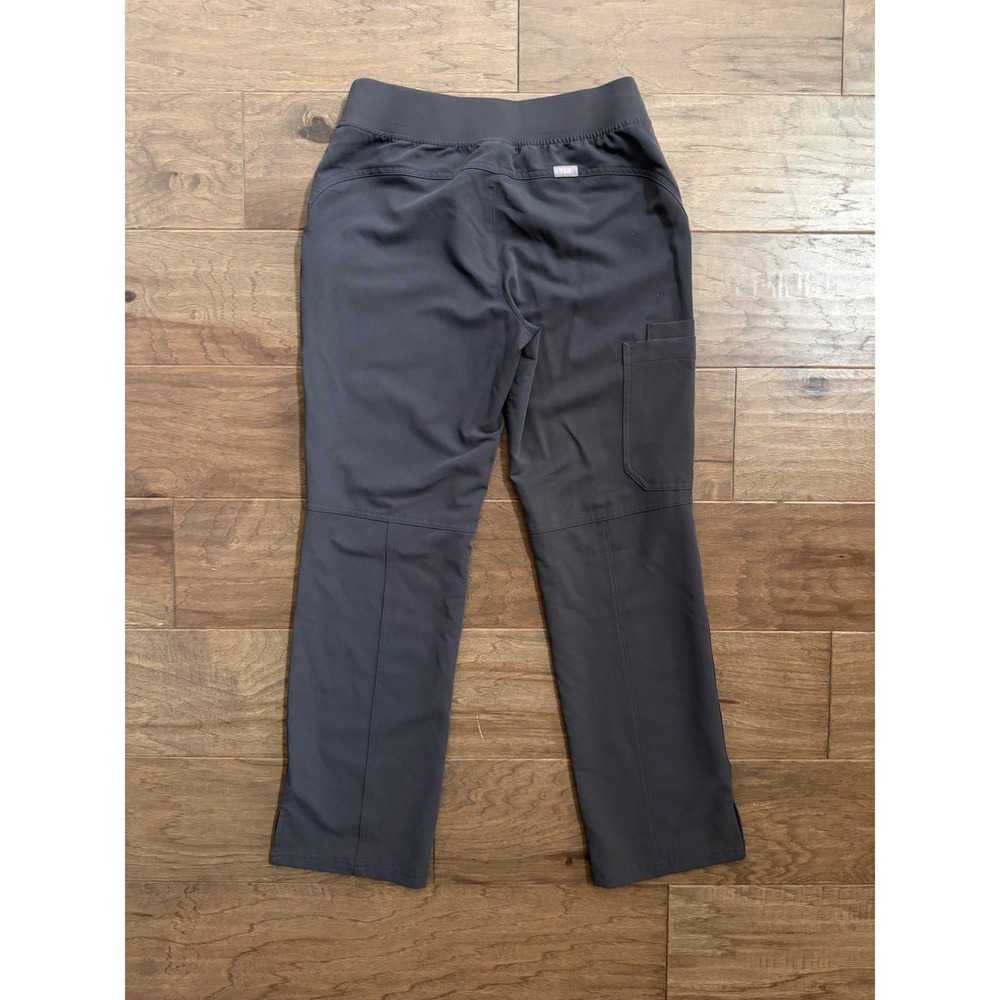 FIGS Kade Cargo Scrub Pants Graphite Gray XS Straight Leg Yoga Waist 1000219 - Picture 3 of 8